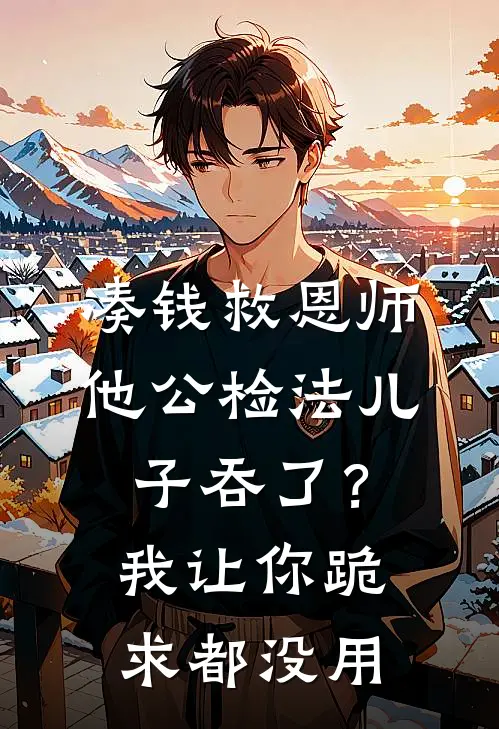 凑钱救恩师，他公检法儿子吞了？我让你跪求都没用