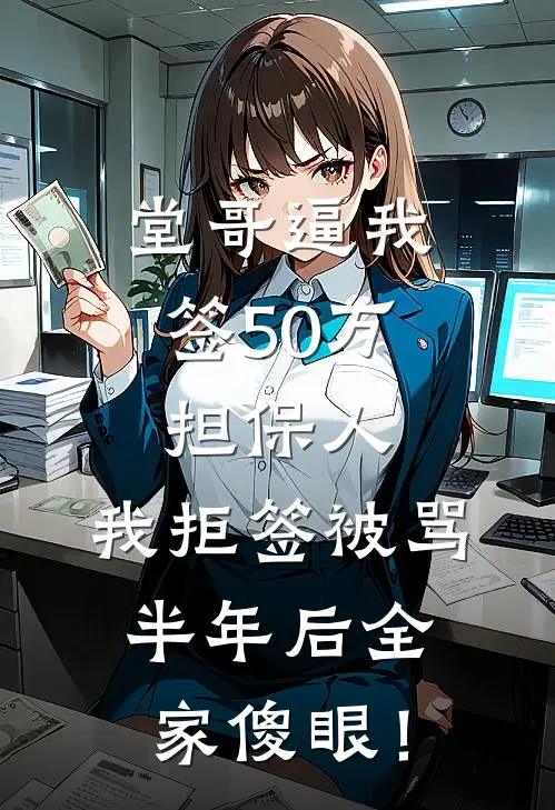 堂哥逼我签50万担保人，我拒签被骂，半年后全家傻眼！