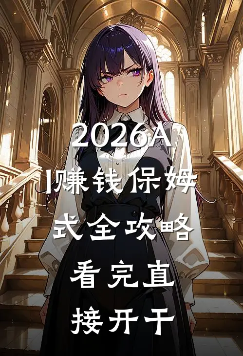 2026AI赚钱保姆式全攻略，看完直接开干