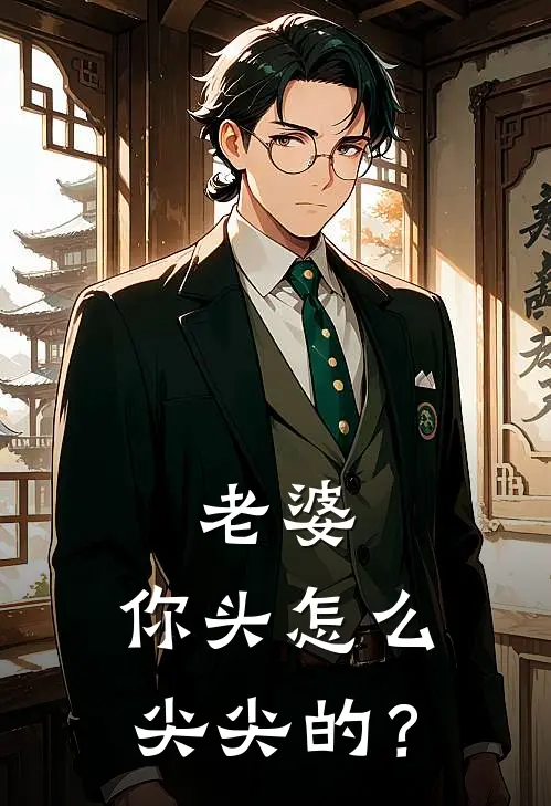 老婆，你头怎么尖尖的？